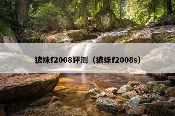 狼蛛f2008评测（狼蛛f2008s）