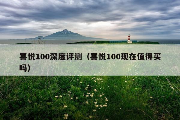 喜悦100深度评测（喜悦100现在值得买吗）