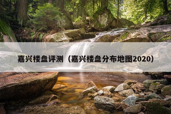 嘉兴楼盘评测（嘉兴楼盘分布地图2020）