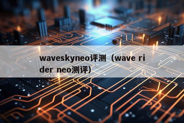 waveskyneo评测（wave rider neo测评）