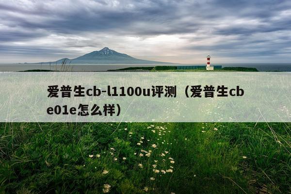 爱普生cb-l1100u评测（爱普生cbe01e怎么样）