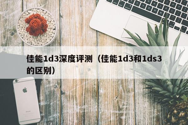 佳能1d3深度评测（佳能1d3和1ds3的区别）