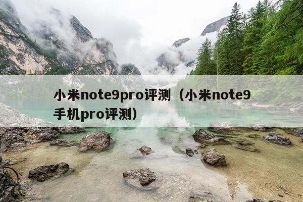 小米note9pro评测（小米note9手机pro评测）