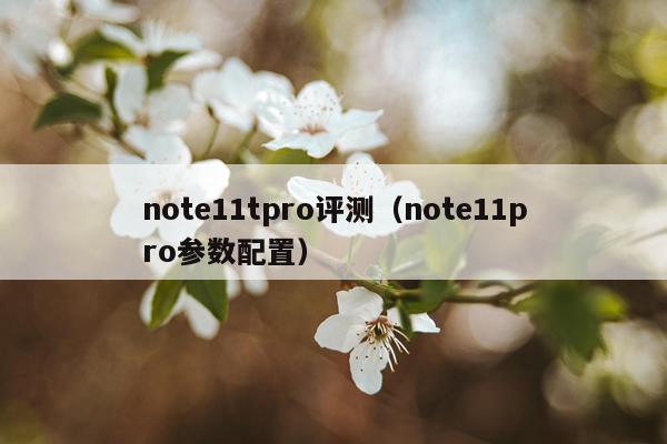note11tpro评测（note11pro参数配置）