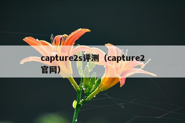 capture2s评测（capture2官网）