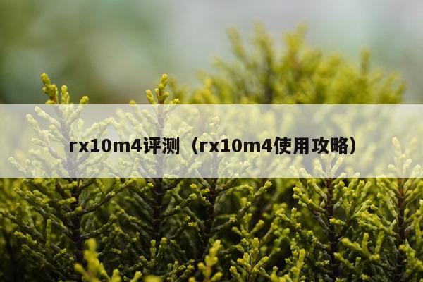 rx10m4评测（rx10m4使用攻略）