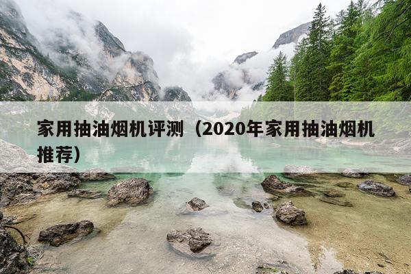 家用抽油烟机评测（2020年家用抽油烟机推荐）