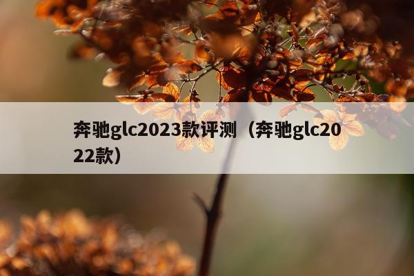 奔驰glc2023款评测（奔驰glc2022款）