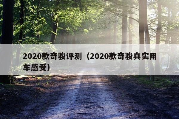 2020款奇骏评测（2020款奇骏真实用车感受）