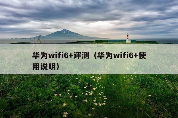 华为wifi6+评测（华为wifi6+使用说明）