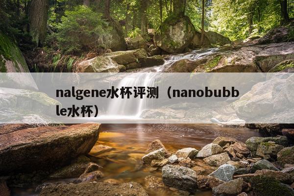 nalgene水杯评测（nanobubble水杯）