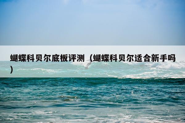 蝴蝶科贝尔底板评测（蝴蝶科贝尔适合新手吗）