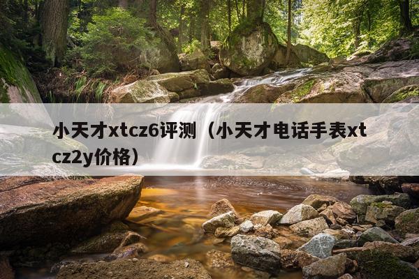 小天才xtcz6评测（小天才电话手表xtcz2y价格）
