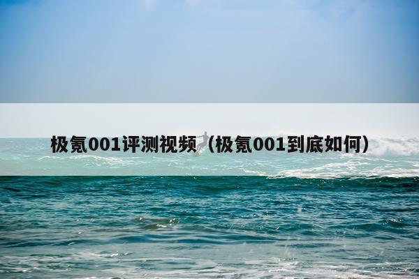 极氪001评测视频（极氪001到底如何）