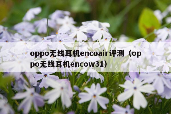 oppo无线耳机encoair评测（oppo无线耳机encow31）