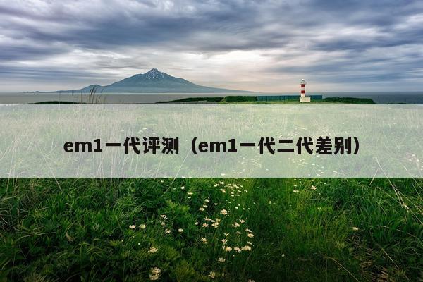em1一代评测（em1一代二代差别）