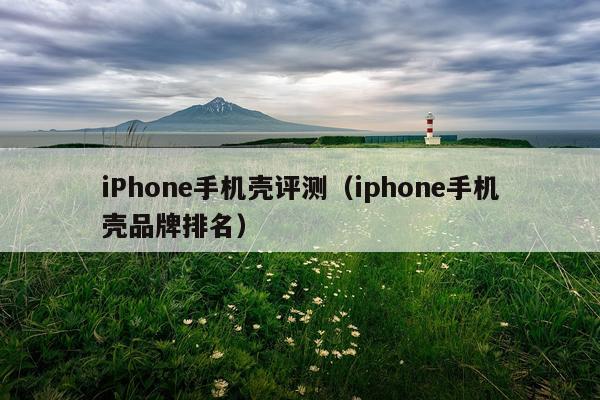 iPhone手机壳评测（iphone手机壳品牌排名）