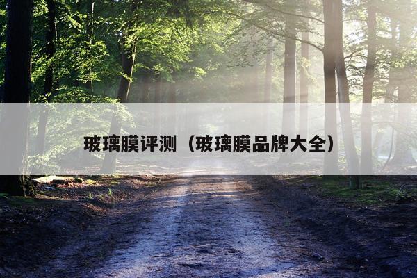 玻璃膜评测（玻璃膜品牌大全）