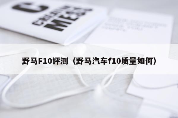 野马F10评测（野马汽车f10质量如何）