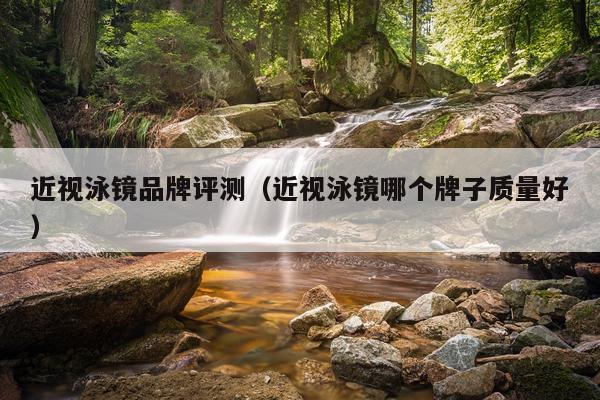 近视泳镜品牌评测（近视泳镜哪个牌子质量好）