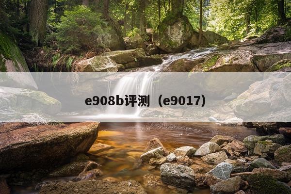 e908b评测（e9017）