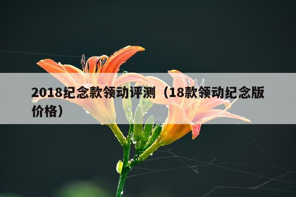 2018纪念款领动评测（18款领动纪念版价格）