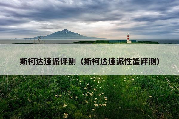 斯柯达速派评测（斯柯达速派性能评测）