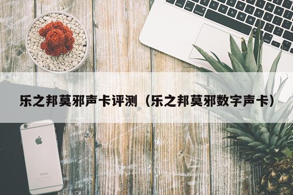 乐之邦莫邪声卡评测（乐之邦莫邪数字声卡）