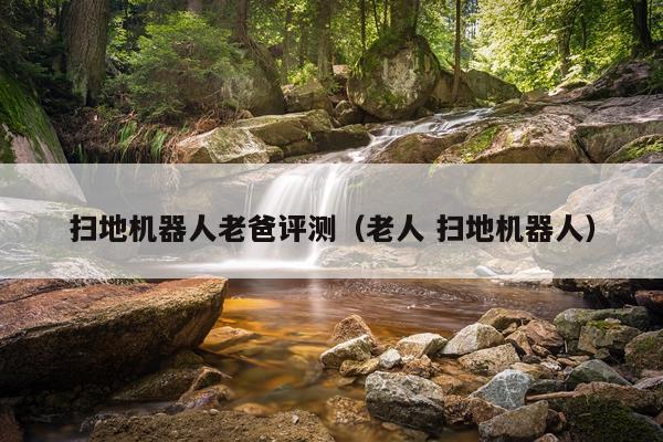 扫地机器人老爸评测（老人 扫地机器人）
