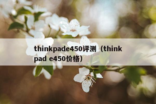 thinkpade450评测（thinkpad e450价格）