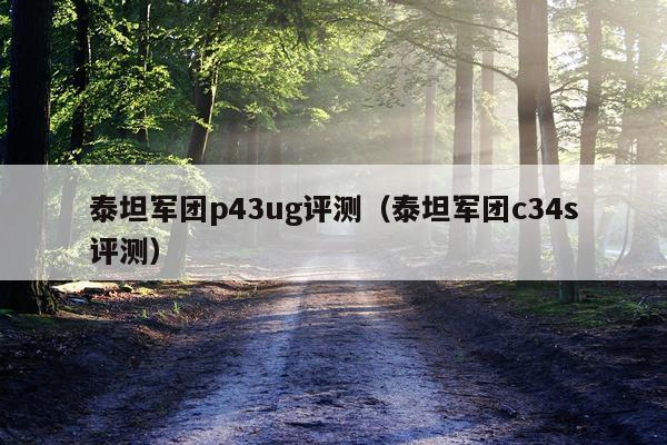 泰坦军团p43ug评测（泰坦军团c34s评测）